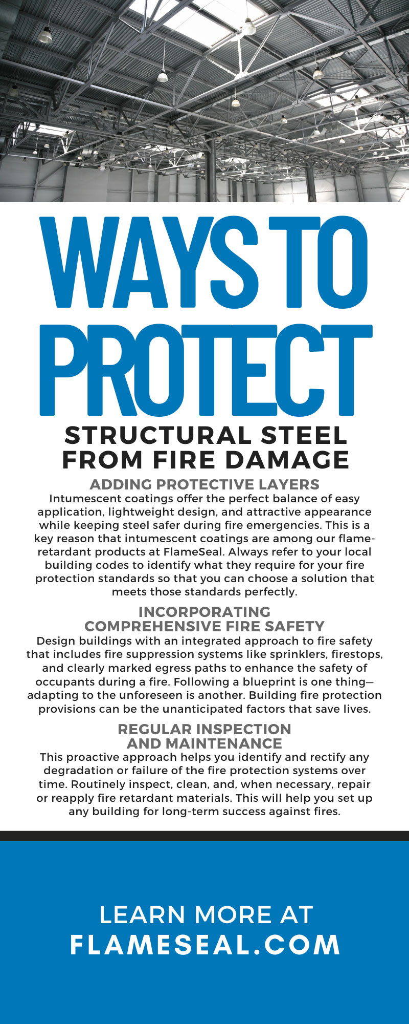 4 Ways To Protect Structural Steel From Fire Damage